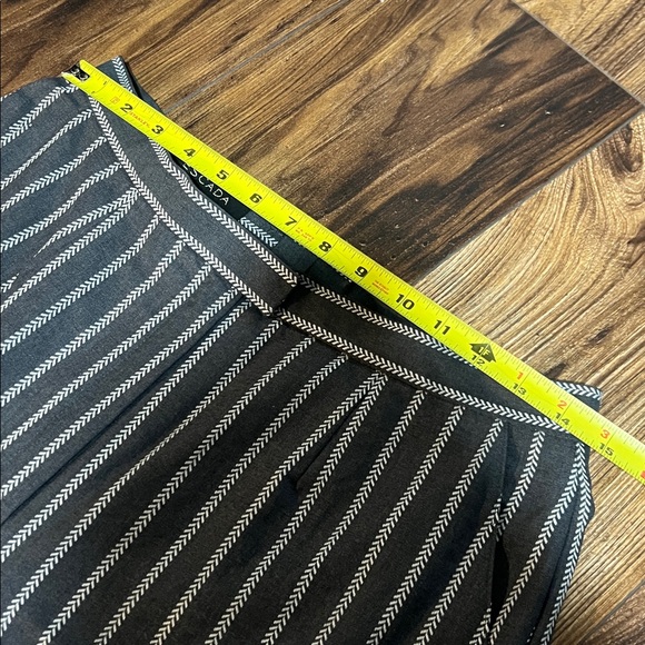 Escada gray and White Pinstripe Two-Piece Pantsuit - Picture 7 of 12